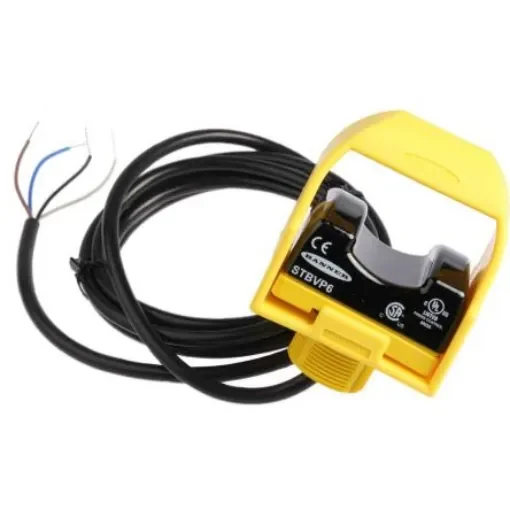 Banner 1 Button Self-Checking Optical Touch Buttons, Yellow, STB Series - STBVP6 product image