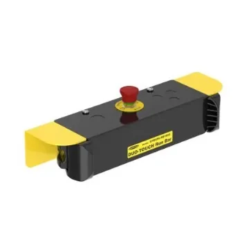 Banner 1 Button Safety Two Hand Control Switch, Black, Yellow, STB Series - STBVP6-RB1E02 product image