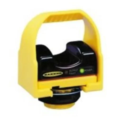 Banner 1 Button Safety Two Hand Control Switch, Black, Yellow, STB Series - STBVR81Q product image