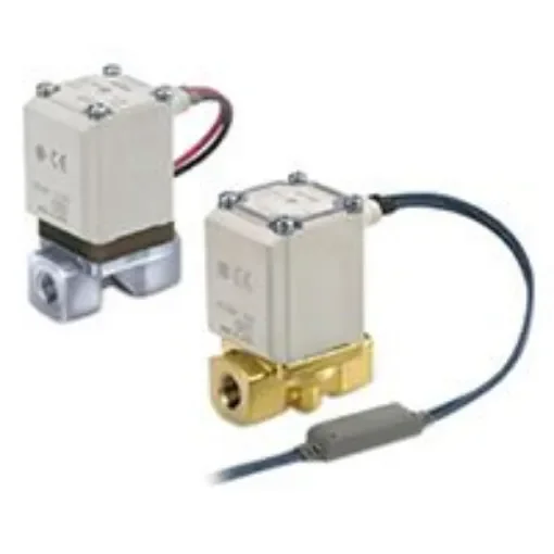 SMC Solenoid Valve VX245DZ1BB, 2 port(s) , NO, 220 V ac, 1/4in product image