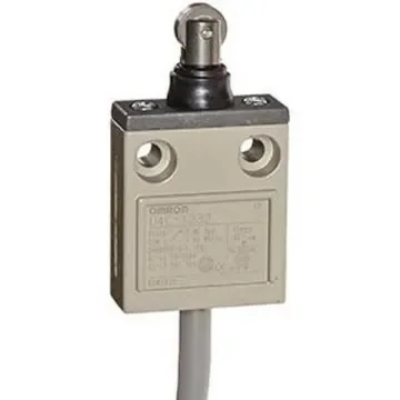 Omron Roller Plunger Limit Switch, NO/NC, IP67, SPDT, 125V ac Max, 100mA Max - D4C-4232 product image