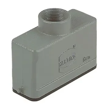 HARTING Han A Heavy Duty Power Connector Hood, PG16 Thread, Top Entry - 09200161441 product image