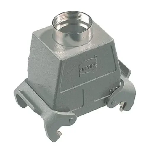 Harting Han A Heavy Duty Power Connector Hood, PG21 Thread, Top Entry - 09200320430 product image