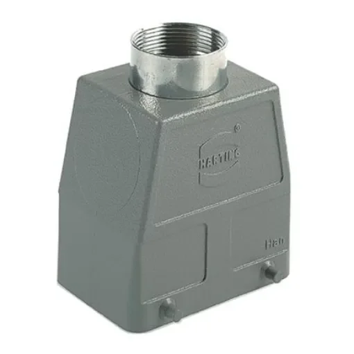 HARTING Han A Heavy Duty Power Connector Hood, PG29 Thread, Top Entry - 09200320421 product image