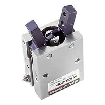 SMC 2 Finger Single Action Pneumatic Gripper, MHC2-16S, Angle Gripping Type product image