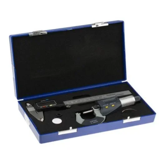 RS PRO Metric & Imperial Digital Caliper, Micrometer, Rule Measuring Set - 8412521 product image