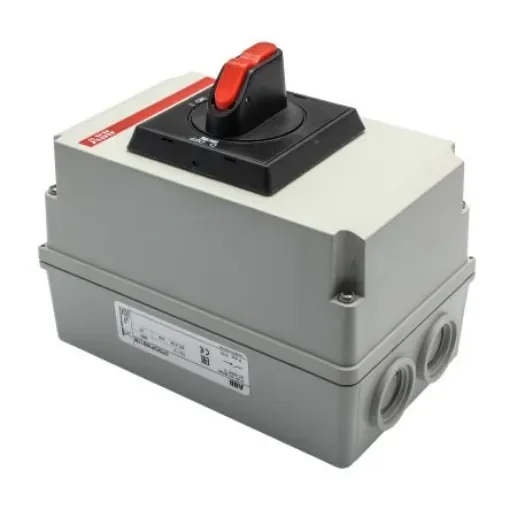 ABB 2P Pole Base Mounting Isolator Switch - 16A Maximum Current, IP65 - OTDCP16S11M  1SCA125129R1001 product image