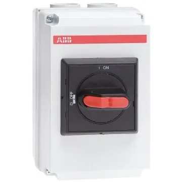 ABB 3P Pole Panel Mount Isolator Switch - 25A Maximum Current - OTDCP25S12M  1SCA125154R1001 product image