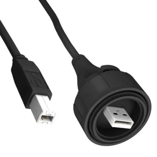 Bulgin USB 2.0, Male USB A to Male USB B, 3m - PX0840/A/3M00 product image