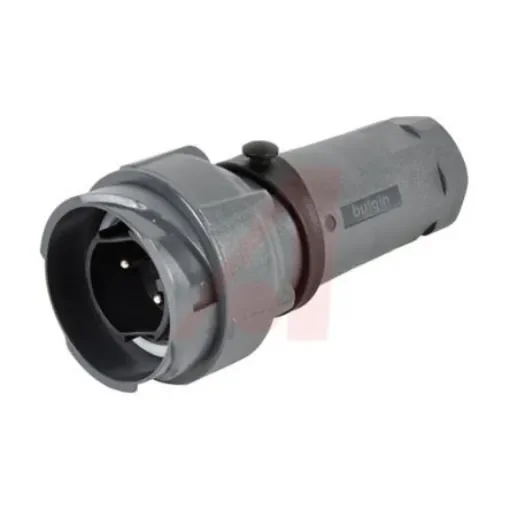 Bulgin Circular Connector, 2 Contacts, Cable Mount, Plug, Male, IP66, IP68, IP69K, Buccaneer 7000 Series - PXP7011/02P/ST/0709 product image