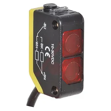 Banner Diffuse Photoelectric Sensor, Block Sensor, 800 mm Detection Range - Q20PDL product image