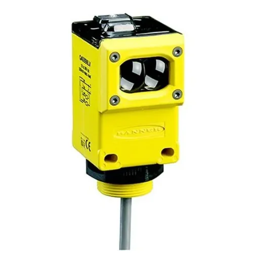 Banner Retroreflective Photoelectric Sensor, Block Sensor, 6 m Detection Range - Q45AD9LPQ product image