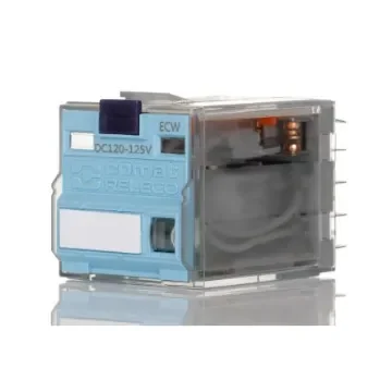 Turck Plug In Power Relay, 125V dc Coil, 6A Switching Current, 4PDT - C4-A40X/120-125VDC product image
