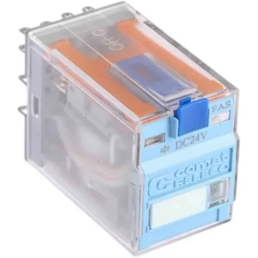 Turck Plug In Power Relay, 24V dc Coil, 5A Switching Current, 4PDT - C9-A41DX/024VDC product image