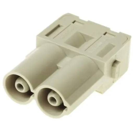 HARTING Heavy Duty Power Connector Module, 70A, Male, Han-Modular Series, 2 Contacts - 09140022646 product image