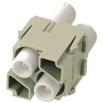 HARTING Heavy Duty Power Connector Module, 16A, Male, Han-Modular Series, 2 Contacts - 09140023021 product image