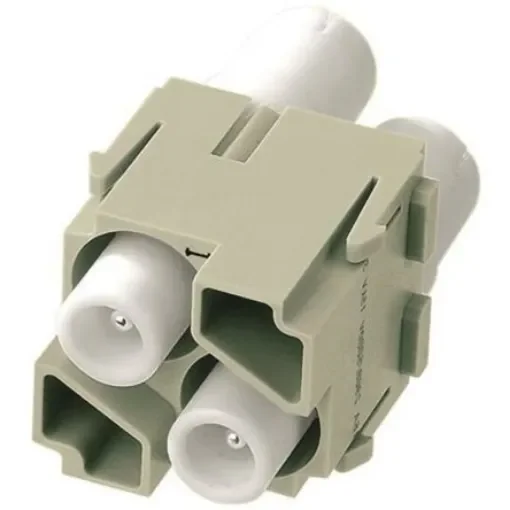 HARTING Heavy Duty Power Connector Module, 16A, Male, Han-Modular Series, 2 Contacts - 09140023021 product image