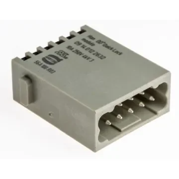 HARTING Heavy Duty Power Connector Module, 10A, Male, Han-Modular Series, 12 Contacts - 09140122632 product image