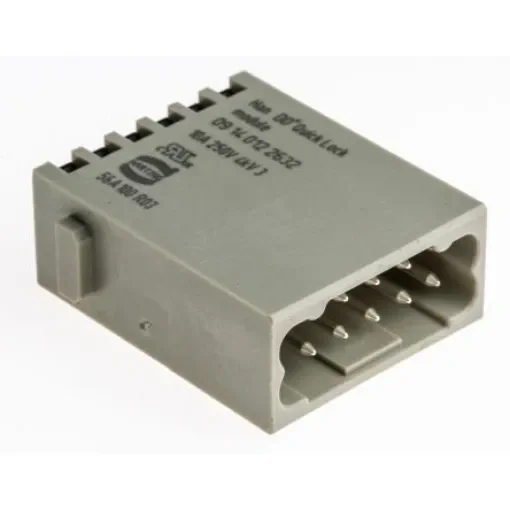 HARTING Heavy Duty Power Connector Module, 10A, Male, Han-Modular Series, 12 Contacts - 09140122632 product image
