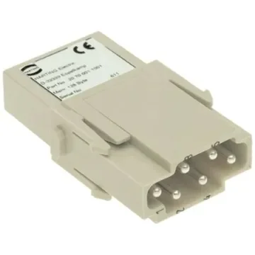 HARTING Heavy Duty Power Connector Module, Male, HAN Elisa Series, 6 Contacts - 20700011001 product image
