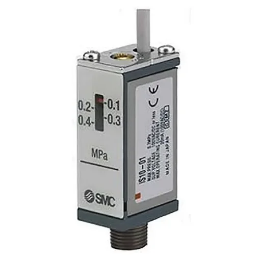 SMC Pressure Switch, 0.1MPa to 0.4 MPa - IS10M-40-L-A product image