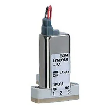 SMC Solenoid Valve LVM095R-6A-6-Q, 3 port(s) , Universal, 12 V dc product image
