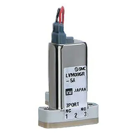 SMC Solenoid Valve LVM095R-6A-6-Q, 3 port(s) , Universal, 12 V dc product image