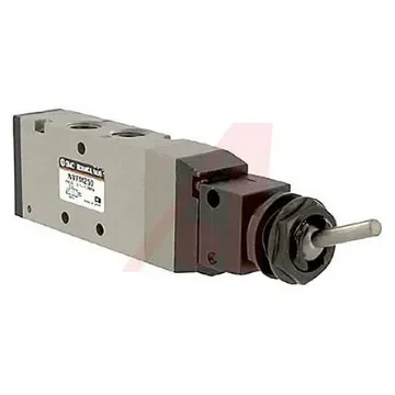 SMC Toggle Lever 4/2 Pneumatic Manual Control Valve VFM200 Series, NPT 1/4, 1/4, III B - NVFM250-N02-08 product image