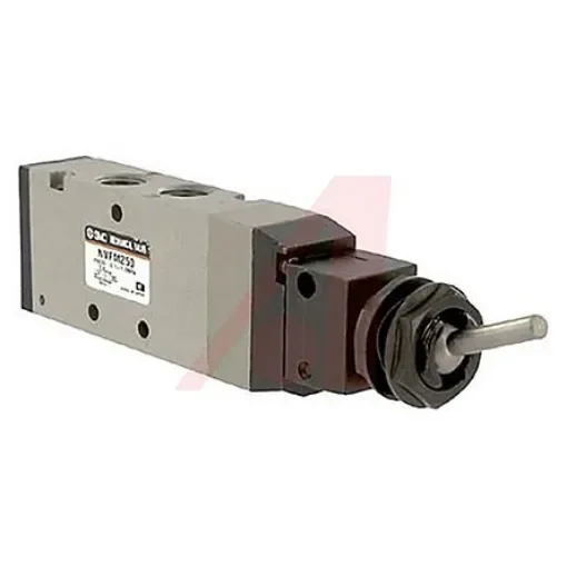 SMC Toggle Lever 4/2 Pneumatic Manual Control Valve VFM200 Series, NPT 1/4, 1/4, III B - NVFM250-N02-08 product image