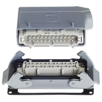 HARTING Connector Set, 24+PE Way, 16A, HAN 24B, 500 V - 10330240000 product image