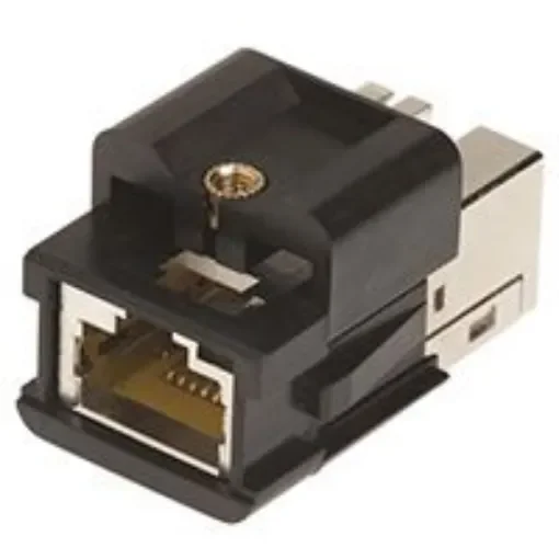 HARTING HAN 3A Series Female RJ45 Connector, Panel Mount, Cat6 Straight 8 -Way - 09452001560 product image