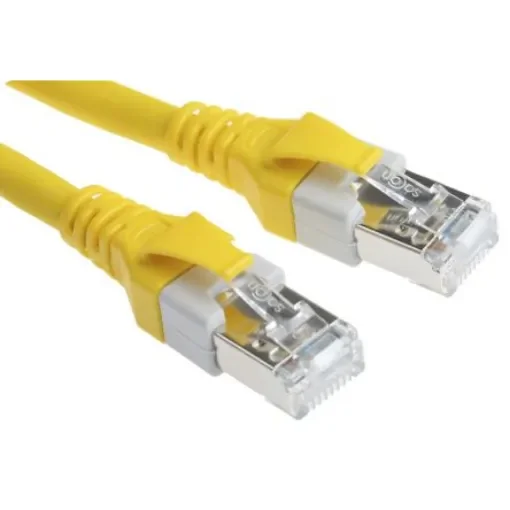 HARTING, 20m Cat5e, Yellow RJ45 to Male RJ45 Male, SF/UTP Shielded, Terminated PUR Sheath - 09474747023 product image