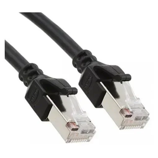 HARTING, 10m Cat5e, Black RJ45 to Male RJ45 Male, SF/UTP Shielded, Terminated LSZH, PUR Sheath - 09459711132 product image