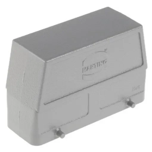 HARTING Han B Heavy Duty Power Connector Hood, M40 Thread, Side Entry - 19300240528 product image