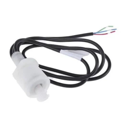 Sensata Cynergy3 RSF50 Series Vertical Polypropylene Float Switch, Float, 1m Cable, NO/NC - RSF54V100MC product image
