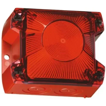 Pfannenberg PY X-S-05 Series Red Flashing Beacon, 230 V ac, Panel Mount, Xenon Bulb - 21510105000 product image