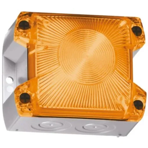 Pfannenberg PY X-S-05 Series Amber Flashing Beacon, 24 V dc, Panel Mount, Xenon Bulb - 21510804055 product image
