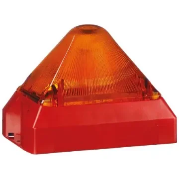 Pfannenberg PY X-M-05 Series Amber Flashing Beacon, 24 V ac/dc, Panel Mount, Xenon Bulb - 21550814000 product image