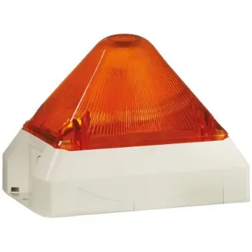 Pfannenberg PY X-M-10 Series Amber Flashing Beacon, 230 V ac, Panel Mount, Xenon Bulb - 21551104055 product image
