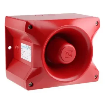 Pfannenberg PA 10 Series Panel Mount Electronic Sounder, 230 V ac, IP66, AC, 80-Tone - 23360640000 product image