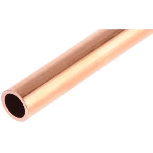 RS PRO 94 bar 10m Long Copper Pipe, 7.9mm Outer Diam. Copper - 846480 product image