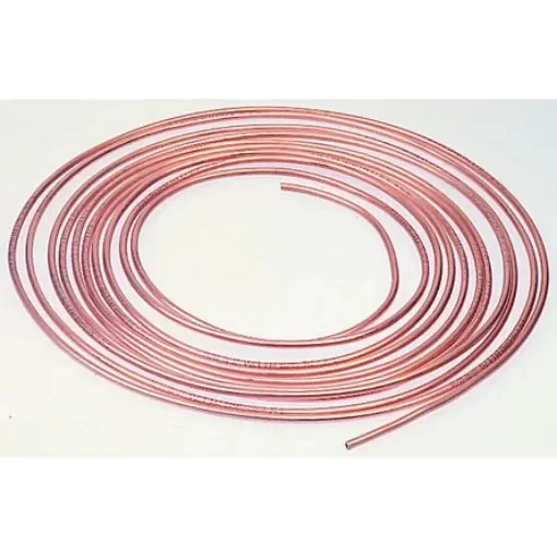 RS PRO 77 bar 10m Long Copper Pipe, 9.5mm Outer Diam. Copper - 846496 product image