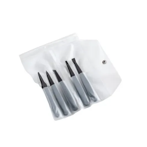 ideal-tek Carbofib, ESD Tweezer Set - K5PICF product image