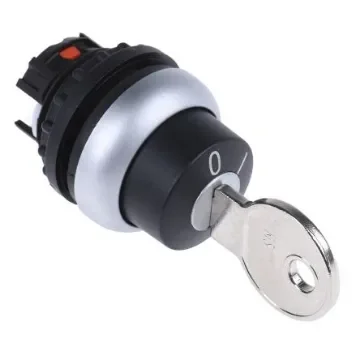 Eaton 2-position Key Switch Head, Latching, 22mm Cutout - 229092 M22-WRS-A1 product image