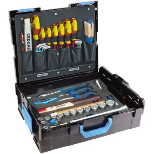 Gedore 58 Piece Engineers Tool Kit with Case, VDE Approved - 2658194 product image