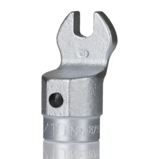 Gedore 8791 Series Square Spanner Head, 10 mm, Chrome Finish - 7710070 product image