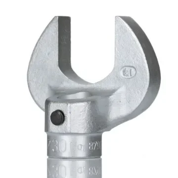 Gedore 8791 Series Open Ended Insert Spanner Head, 30 mm, 16mm Insert, Chrome Finish - 7774710 product image