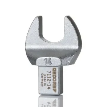 Gedore 7112 Series Spanner Head, 14 mm, 9 x 12mm Insert, Chrome Finish - 7689360 product image