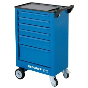 Gedore 6 Drawer ABS Wheeled Tool Chest - 9018140 product image