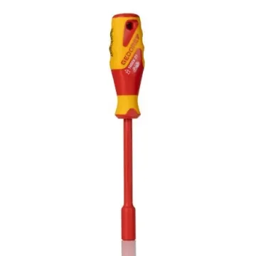 Gedore Hexagon Nut Driver, 8 mm Tip, VDE/1000V, 125 mm Blade, 245 mm Overall - 1747118 product image